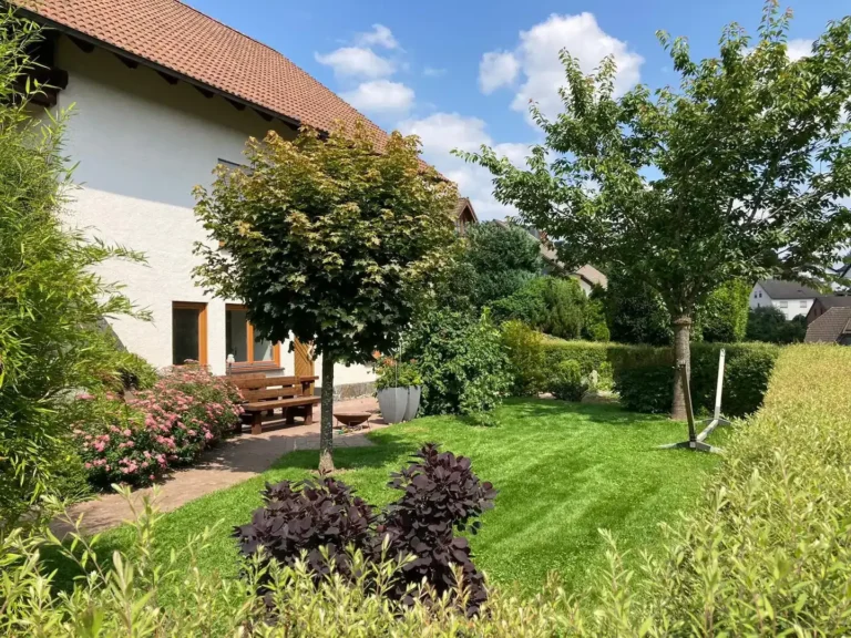 Außenansicht der Ferienwohnung Kleine Oase in Wenden-Möllmicke